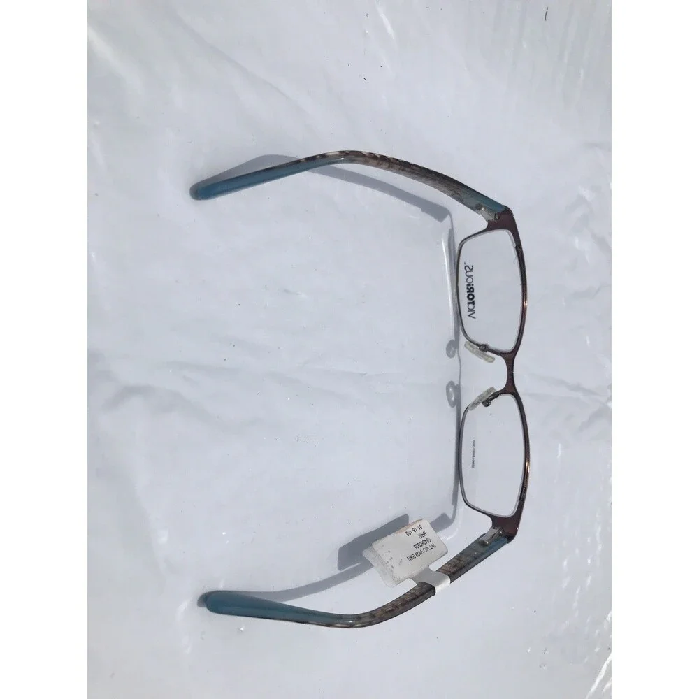 Victorious Women's V423 Full Rim Frame, Brown/Turquoise, Size 52-18-135